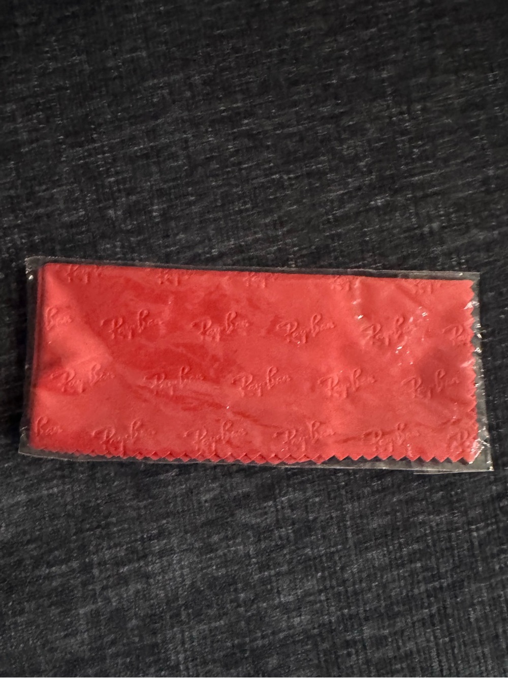 Ray-Ban Pink Microfiber Cleaning Cloth